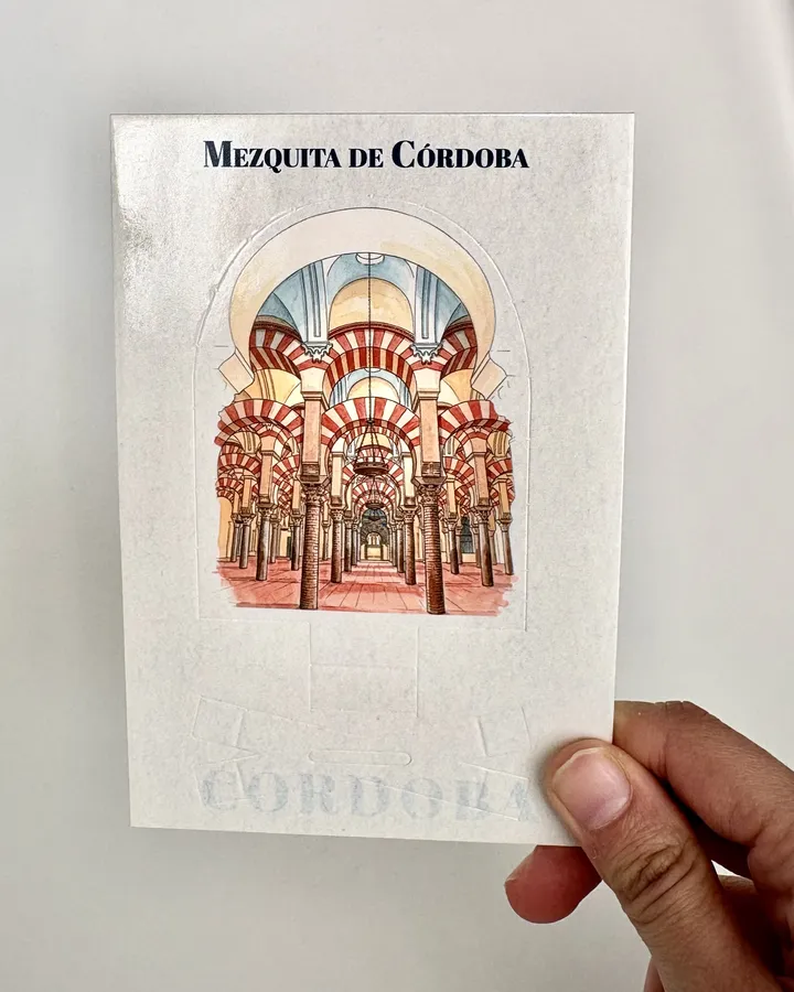 Postal de la Mezquita de Córdoba